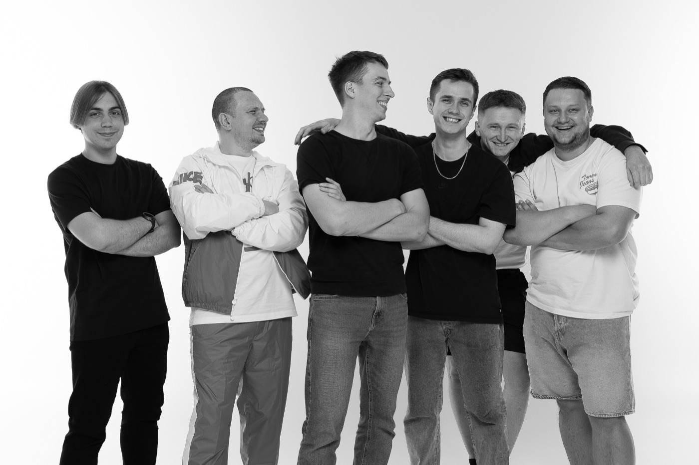 The Drizzle Outsource team at the studio
